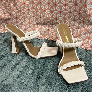 Fashion Nova: “Wishing and Waiting Heels” in White!